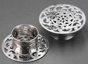 .925 Sterling Silver Plug FSP # 12 Apotheosis Detailed Plugs - Price Per 1