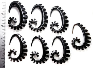 KEEN Wholesale Horn Hanger Organic Body Jewelry 12g - 00g - Price Per 1