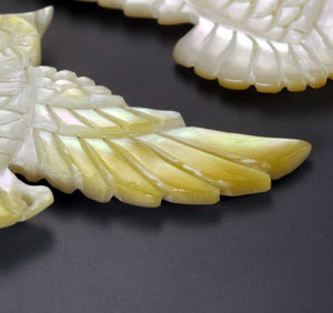 OWL Mother of Pearl Organic Jewelry - 2mm - 9.5mm - Price Per 2