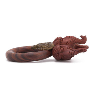 Ganesha Protector Saba and Sono Wood Hanger - 3mm-12mm - Price Per 2