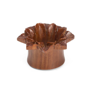 Blooming Lotus Saba Wood Organic Tunnel 6mm-30mm - Price Per 1