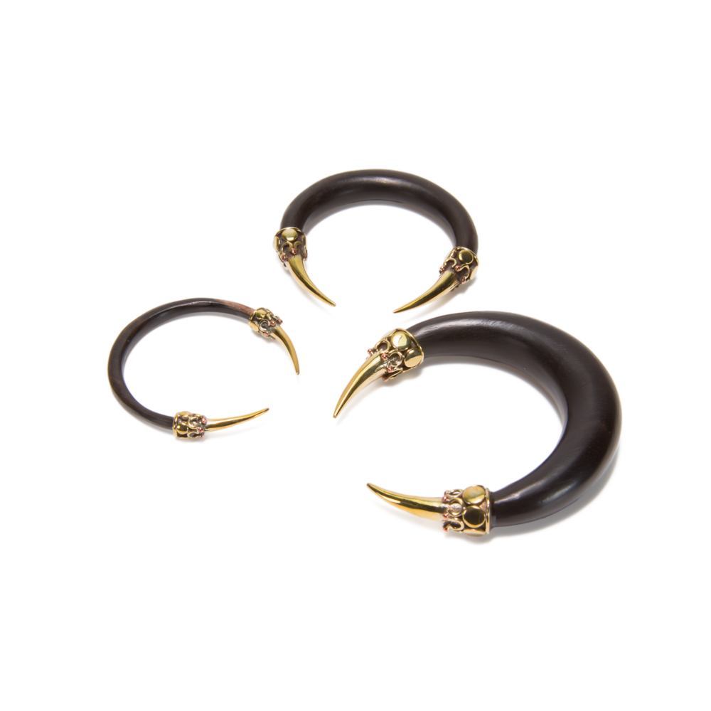 Bronze Double Points Areng Wood Pincher — Price Per 1