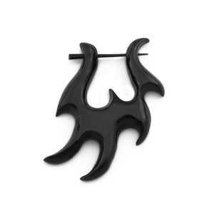Tribal Horn Stirrup Hanger Earrings - Price Per 2