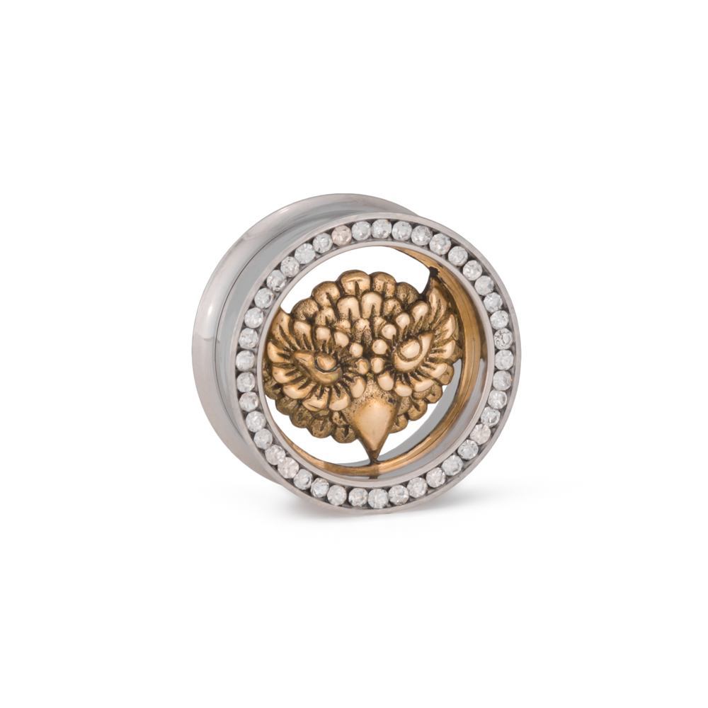 Brass Owl Insert Only – Price Per 1