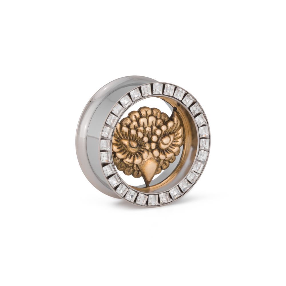 Brass Owl Insert Only – Price Per 1