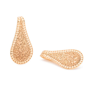 Gold Plated Rain Drop Hanger — Price Per 1