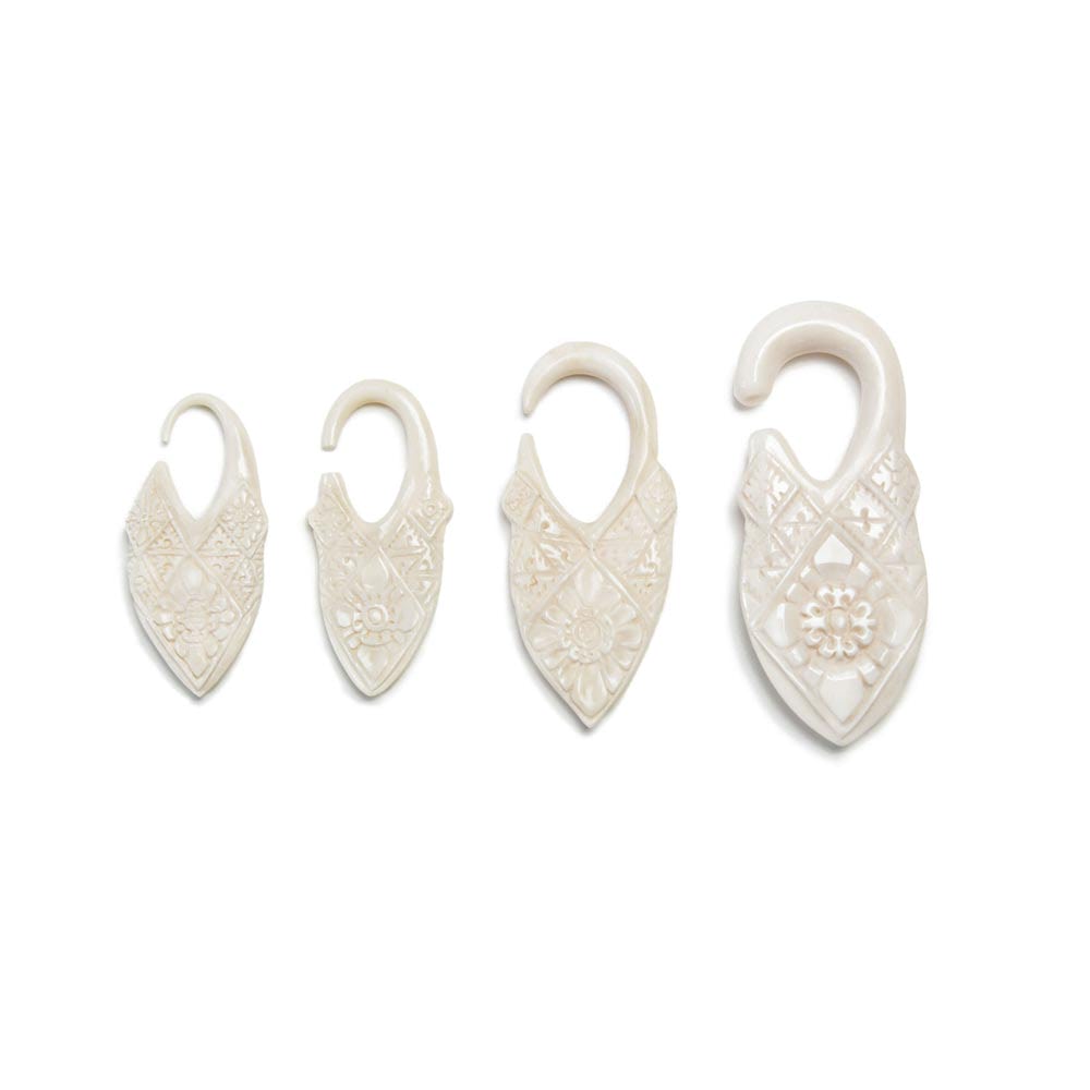 Borneo Carved Bone Hanger — Price Per 1