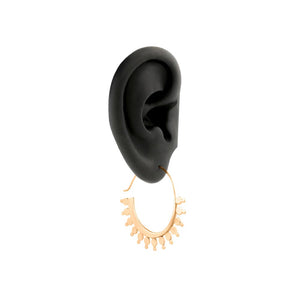 18g Gold Plated Fismo Earrings — Price Per 2