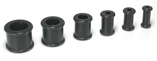 Silicone Flexible Plugs Deal — 60 Pieces of 15/32" to 1" Plugs