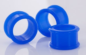BLUE Flexible Wholesale Silicone Earlets Painful Pleasures 6g-1" - Price Per 1