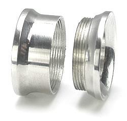 Threaded Steel Earlet Tunnel — 8g–5/8" — Price Per 1