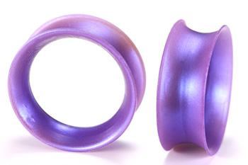 Lavender Pearl Silicone Skin Eyelet by Kaos Softwear — 10g up to 3" — Price Per 2