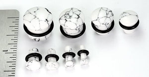 Top Hat WHITE PINE STONE Plug with Black Oring - 8g - 9/16" - Price Per 1