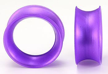 Royal Purple Silicone Skin Eyelet by Kaos Softwear — 10g up to 1" — Price Per 1
