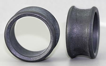 NYLON Charcoal Double Flare Tunnels from 0g up to 2-7/8" - Price Per 1