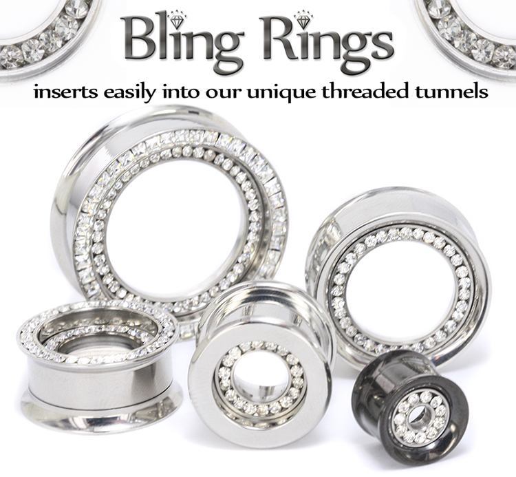 Threaded Insert-Ability Flat Flare Steel Tunnel - Price Per 1