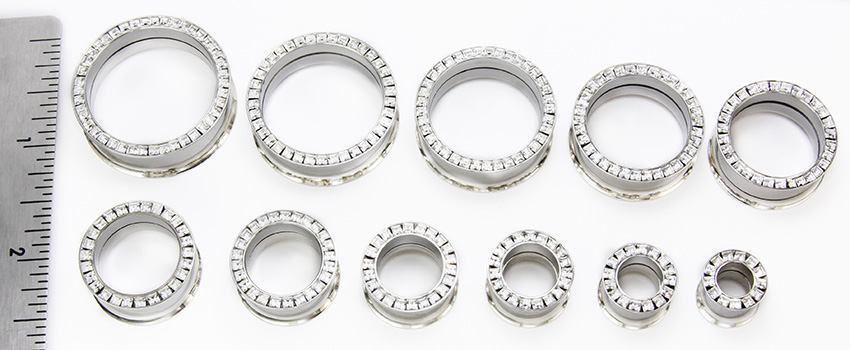 Square Stone Double Flare Insert-Ability Tunnel - Price Per 1