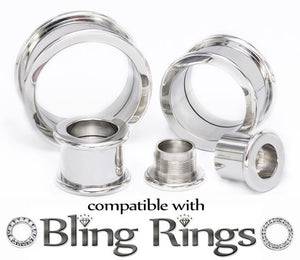 Threaded Insert-Ability Flat Flare Steel Tunnel - Price Per 1