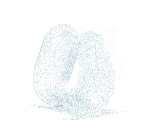 Clear Silicone Hydra Eyelet by Kaos Softwear — 00g up to 1" — Price Per 2