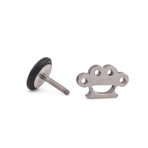 16g Steel Knuckles Fake Plug - Price Per 1