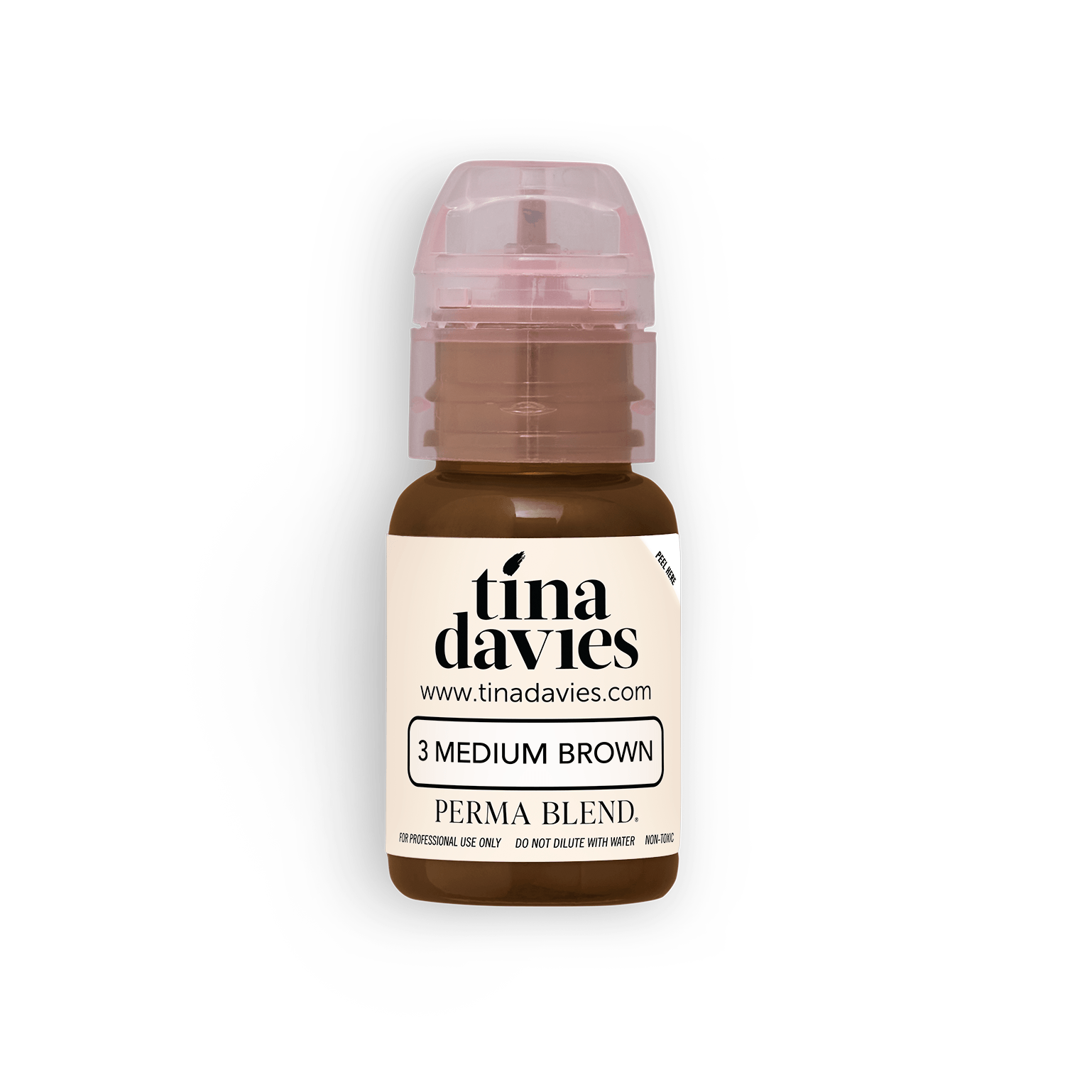 TINA DAVIES EYEBROW COLOR - MEDIUM BROWN