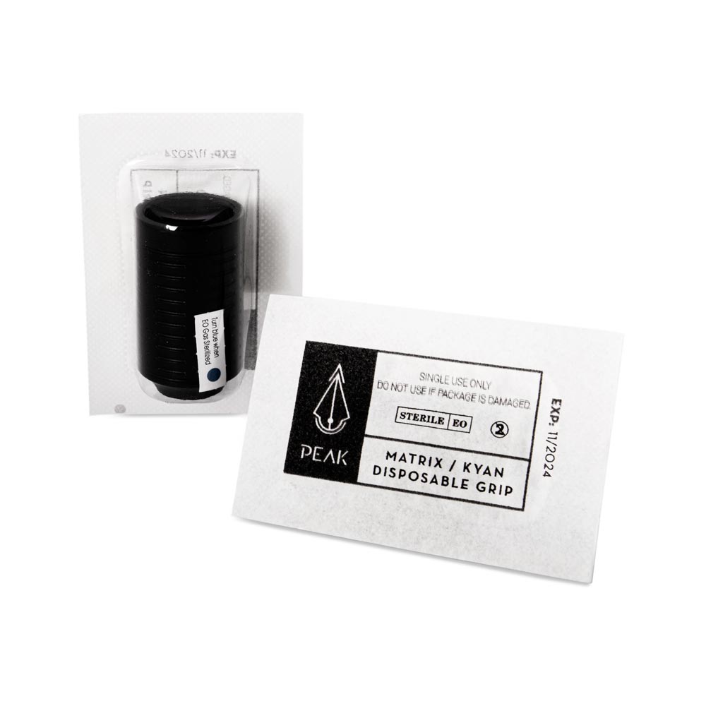 Peak Disposable 1.25” Cartridge Grips for Matrix or Kyan Pen — Box of 20