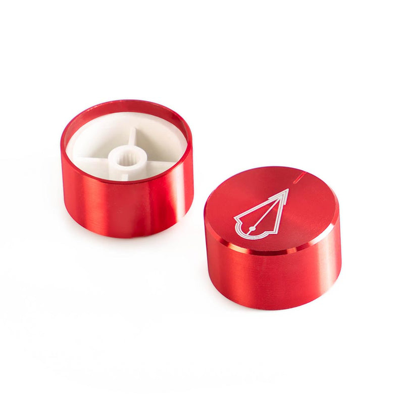 Peak Red Aluminum Knob for Lazur Tattoo Power Supply — Price Per 1