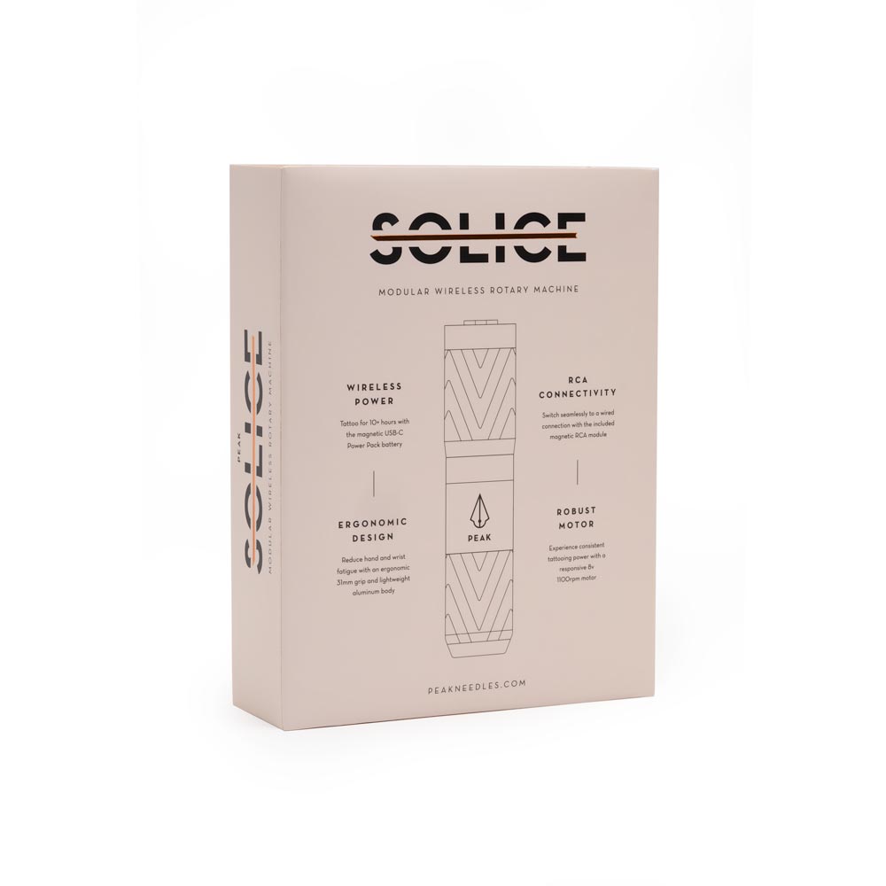 Peak Solice Modular Pen Tattoo Machine — Pick Color