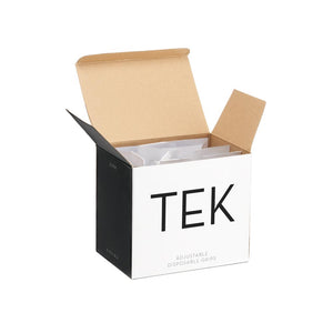 Peak Tek Disposable 32mm Adjustable Cartridge Grips with Threaded Connector — Box of 15