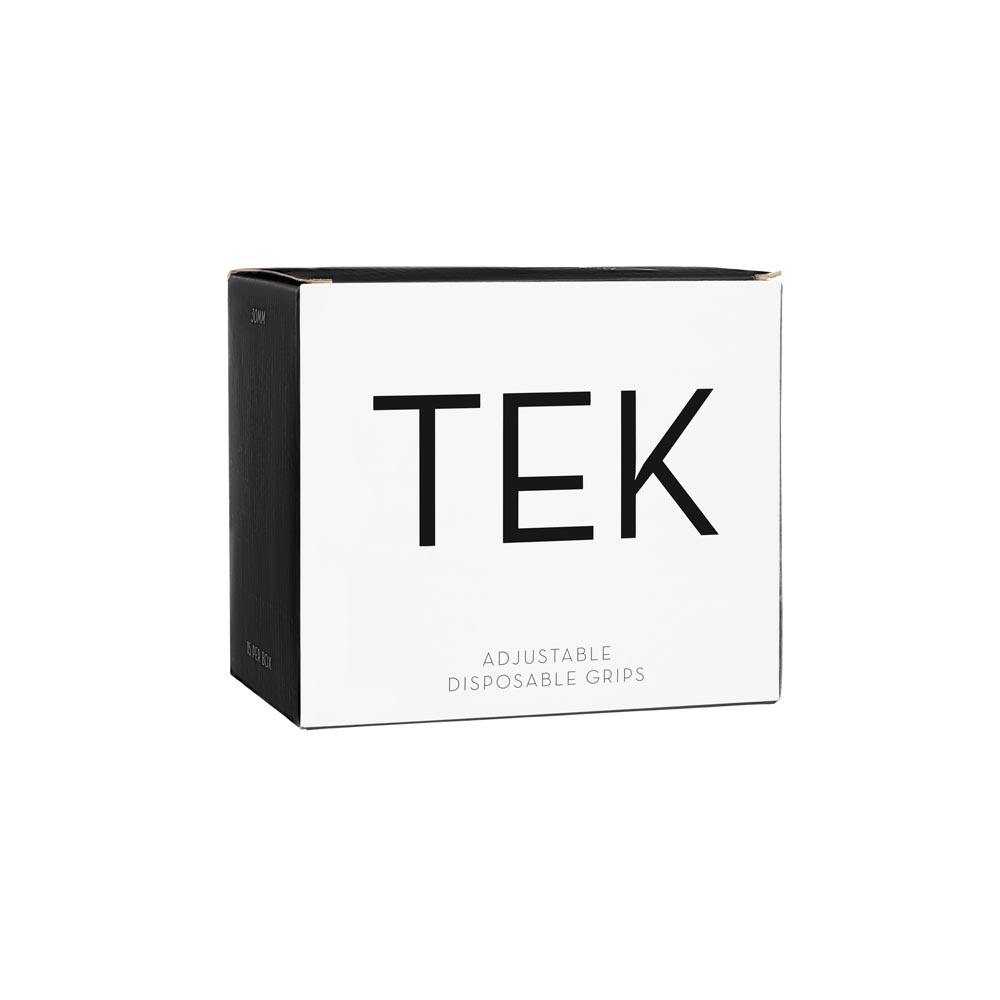 Peak Tek Disposable 32mm Adjustable Cartridge Grips with Threaded Connector — Box of 15