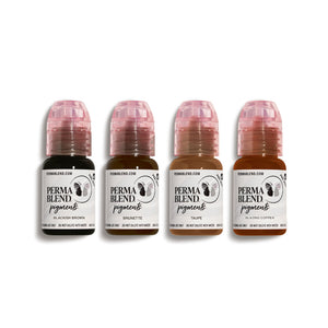 Light to Dark Eyebrow Mini Set – Perma Blend – 4 1/2oz Bottles