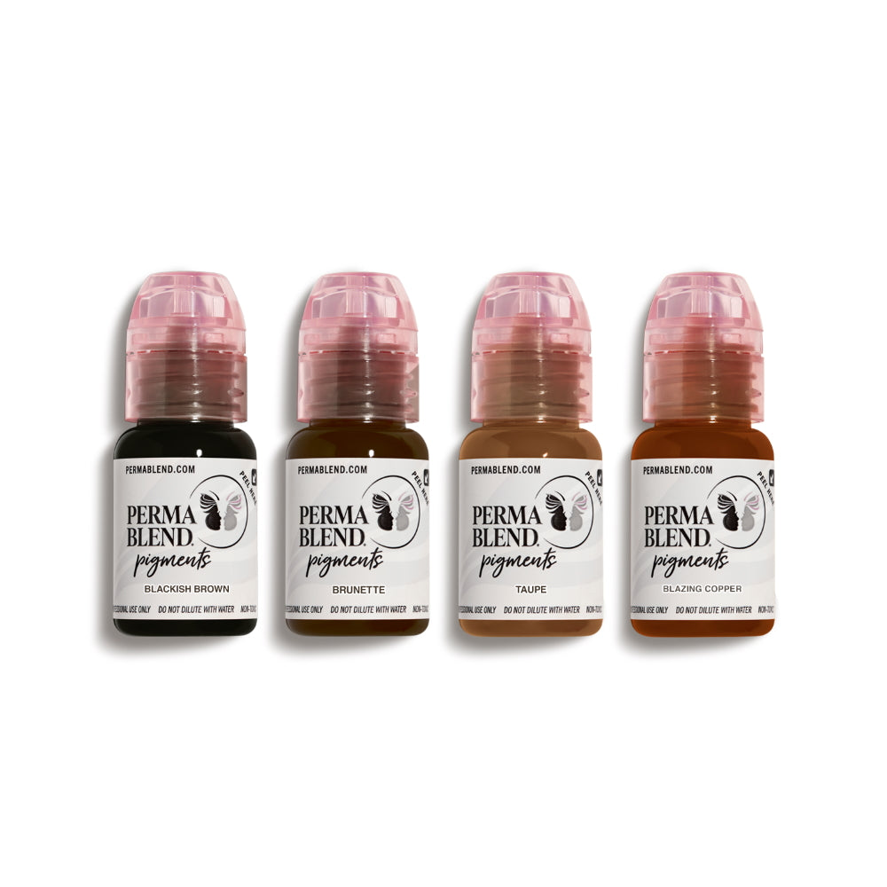 Light to Dark Eyebrow Mini Set – Perma Blend – 4 1/2oz Bottles