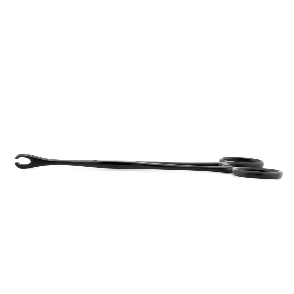 Slotted Mini Forester (Sponge) 6.5" Forceps - Black Oxide Coated