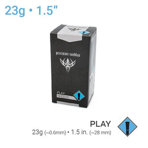 27g–20g Sterilized Play Piercing Precision Needles — Box of 25 Needles