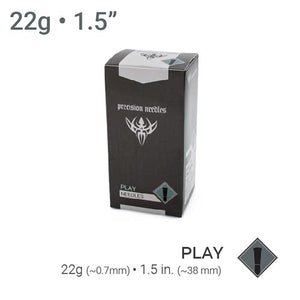 27g–20g Sterilized Play Piercing Precision Needles — Box of 25 Needles
