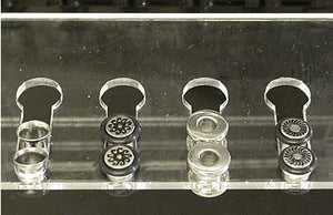 Acrylic Jewelry Display Racks for Painful Pleasures Display Case
