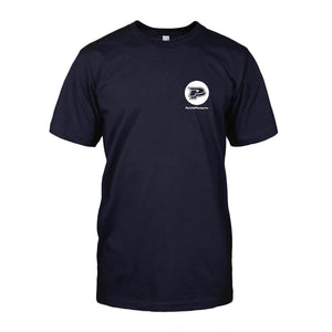 PainfulPleasures Tattoo Machine Midnight Navy Unisex Tee