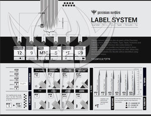 #12 Super Tight Round Liner — Precision Needles — Box of 50 Premade Sterilized Tattoo Needles