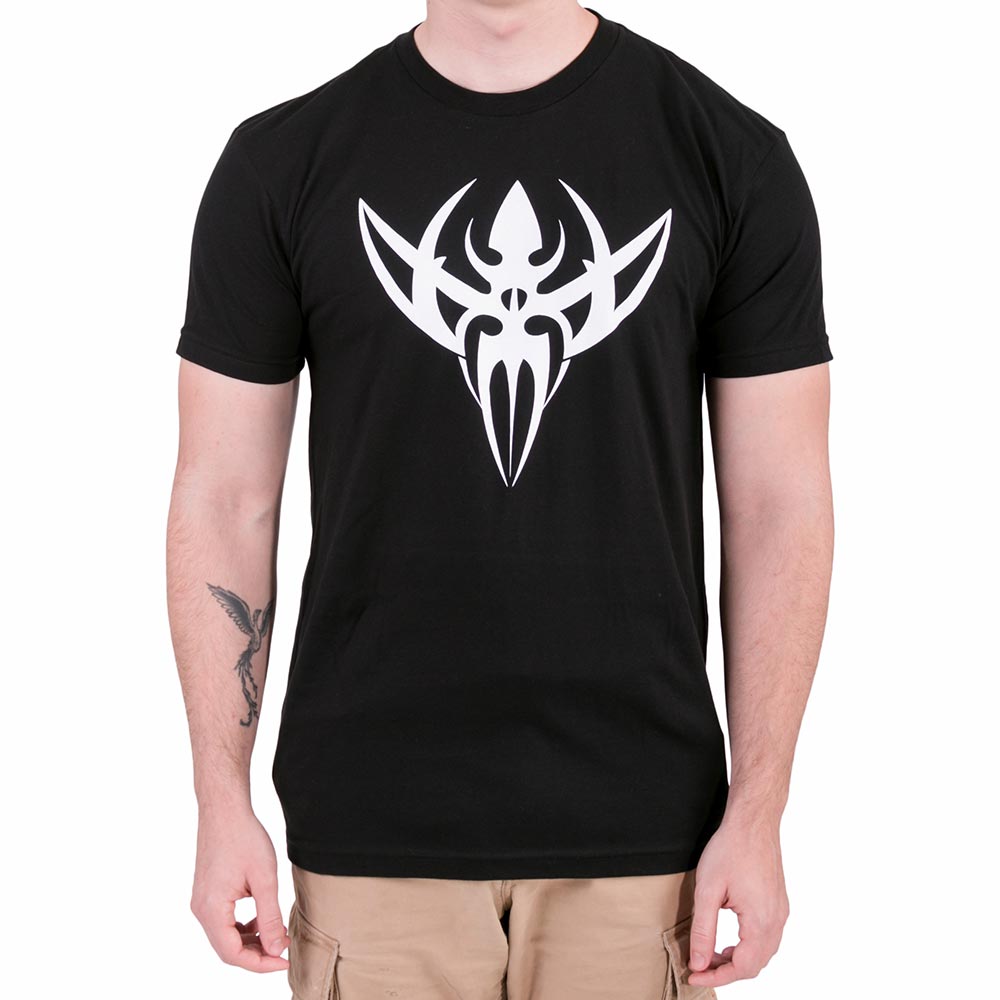 Precision Unisex Black Logo Short-Sleeved T-Shirt