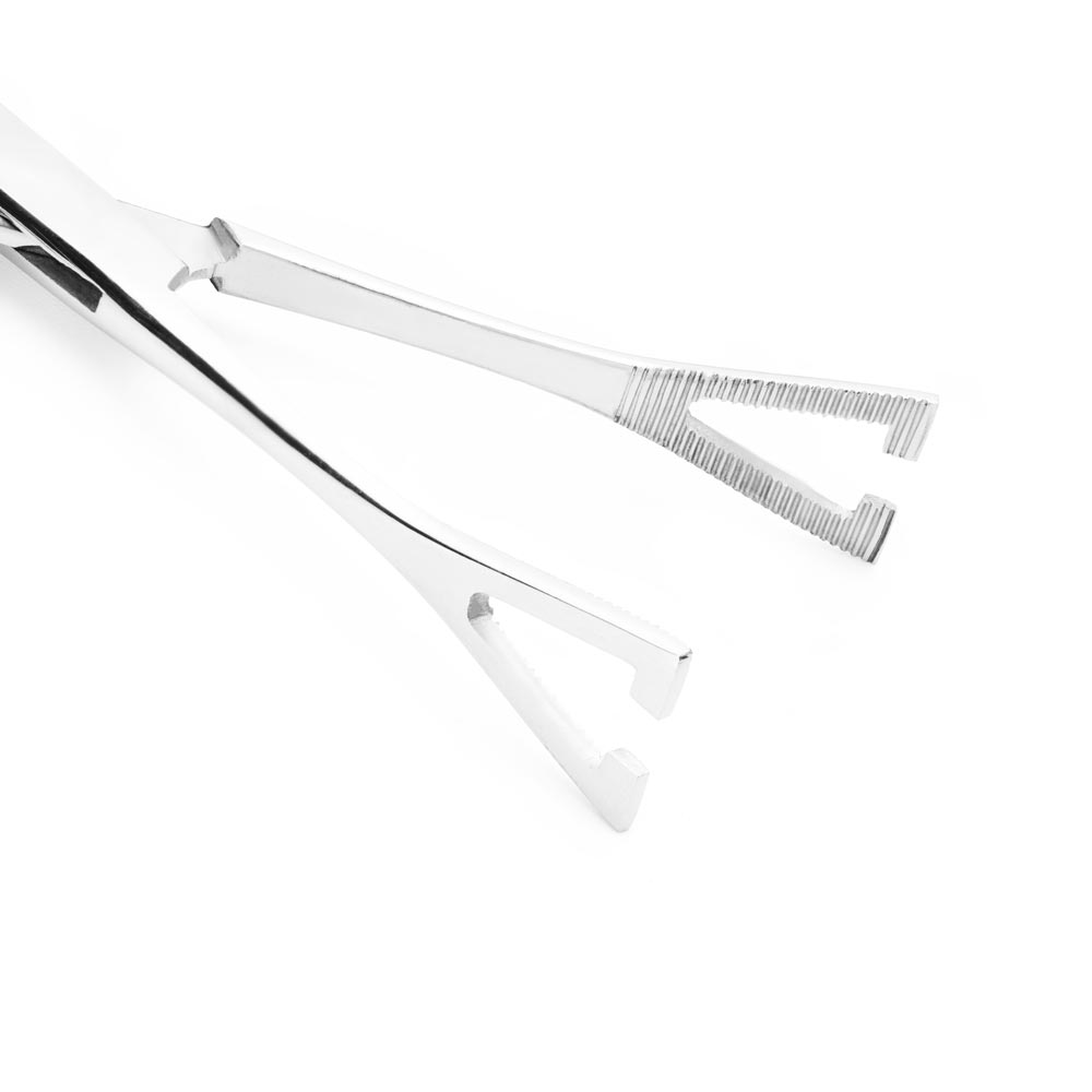 Pennington 6" Slotted Steel Forceps