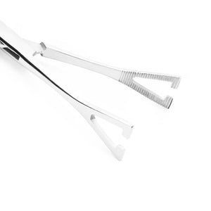 Pennington 6" Slotted Steel Forceps