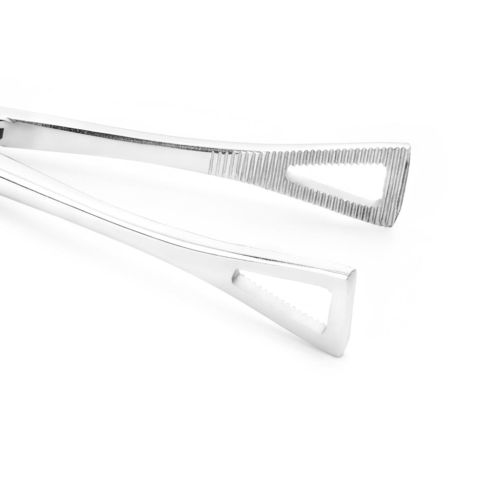 Pennington Non-Slotted 6” Steel Forceps