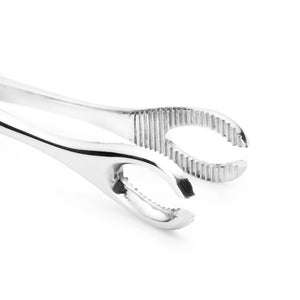 Forester (Sponge) 7” Slotted Steel Forceps