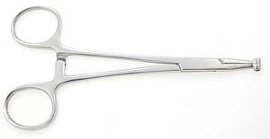 6” Steel Septum Piercing Forceps — Style #3