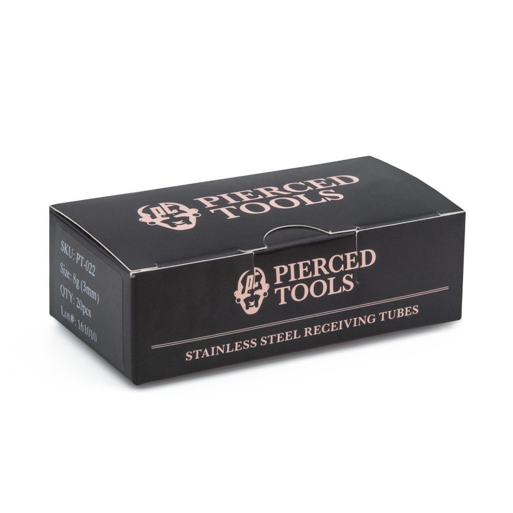 Stainless Steel Receiving Tube —  Pick Size — Price Per 1