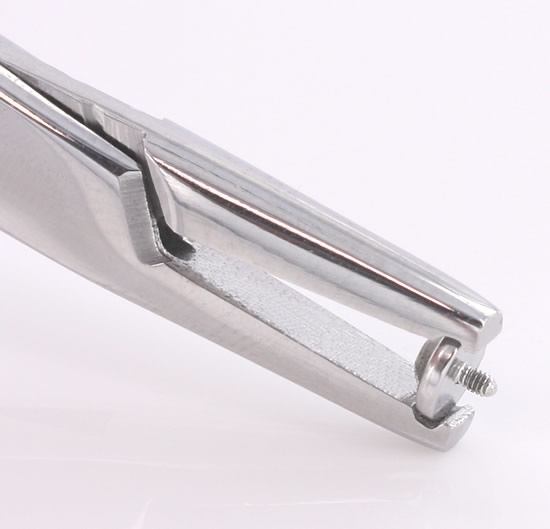 5” Steel Forceps with Notched Tips by Jason Coale