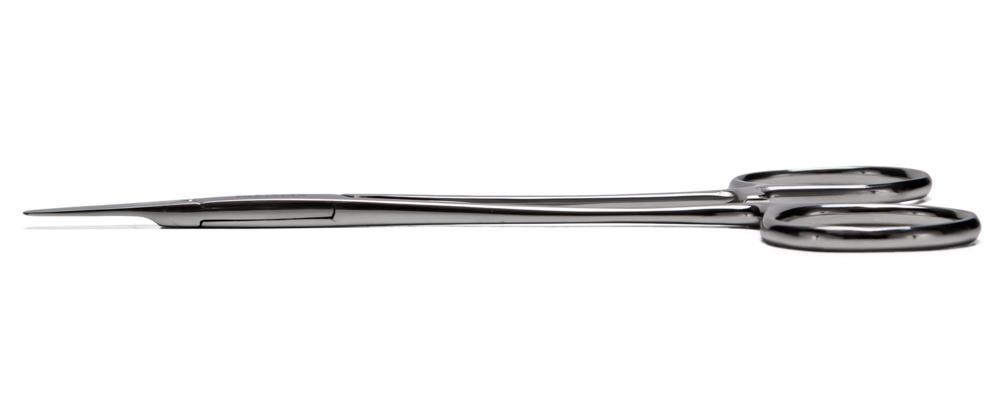 5" Stainless Steel Straight Flat Tip Mosquito Forceps