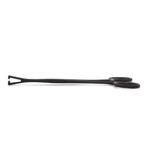 Slotted Pennington 6" Forceps — Black Oxide Coated