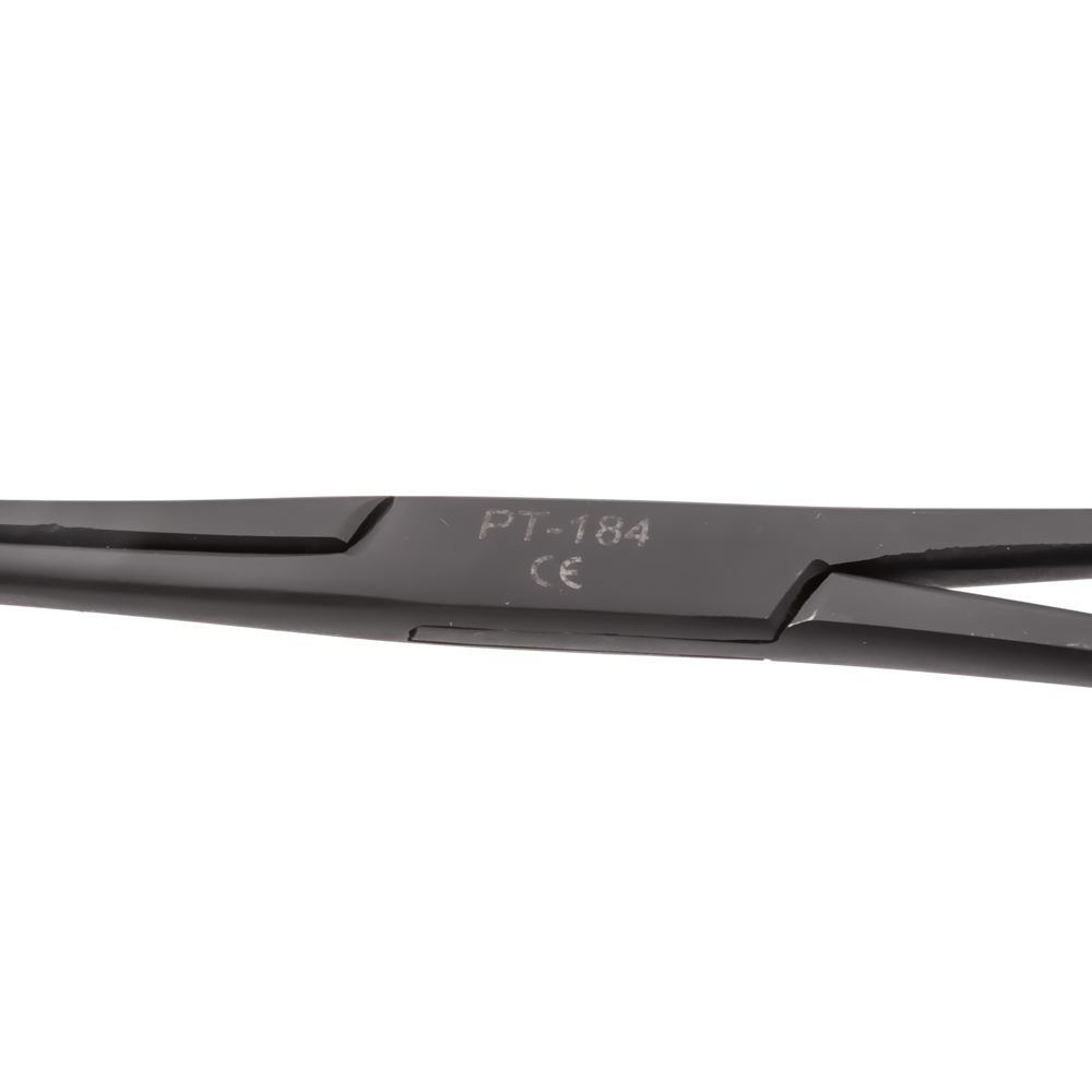 Slotted Pennington 6" Forceps — Black Oxide Coated