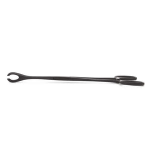 Slotted Forester (Sponge) 7" Forceps — Black Oxide Coated